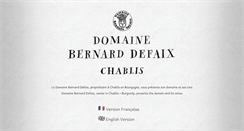 Desktop Screenshot of bernard-defaix.com